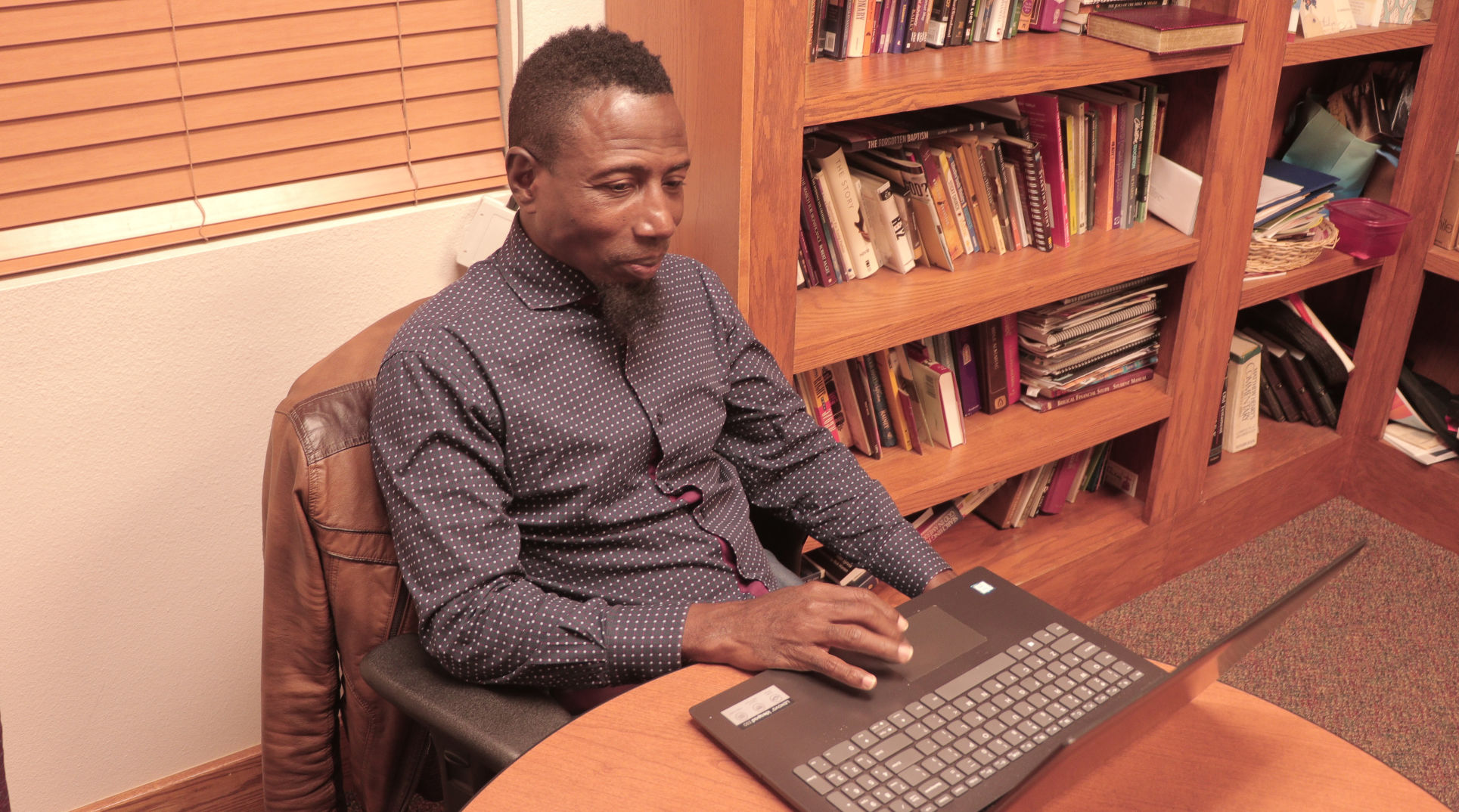 Transition Story 44 year old UCF student Jermaine Thomas (THIS top)